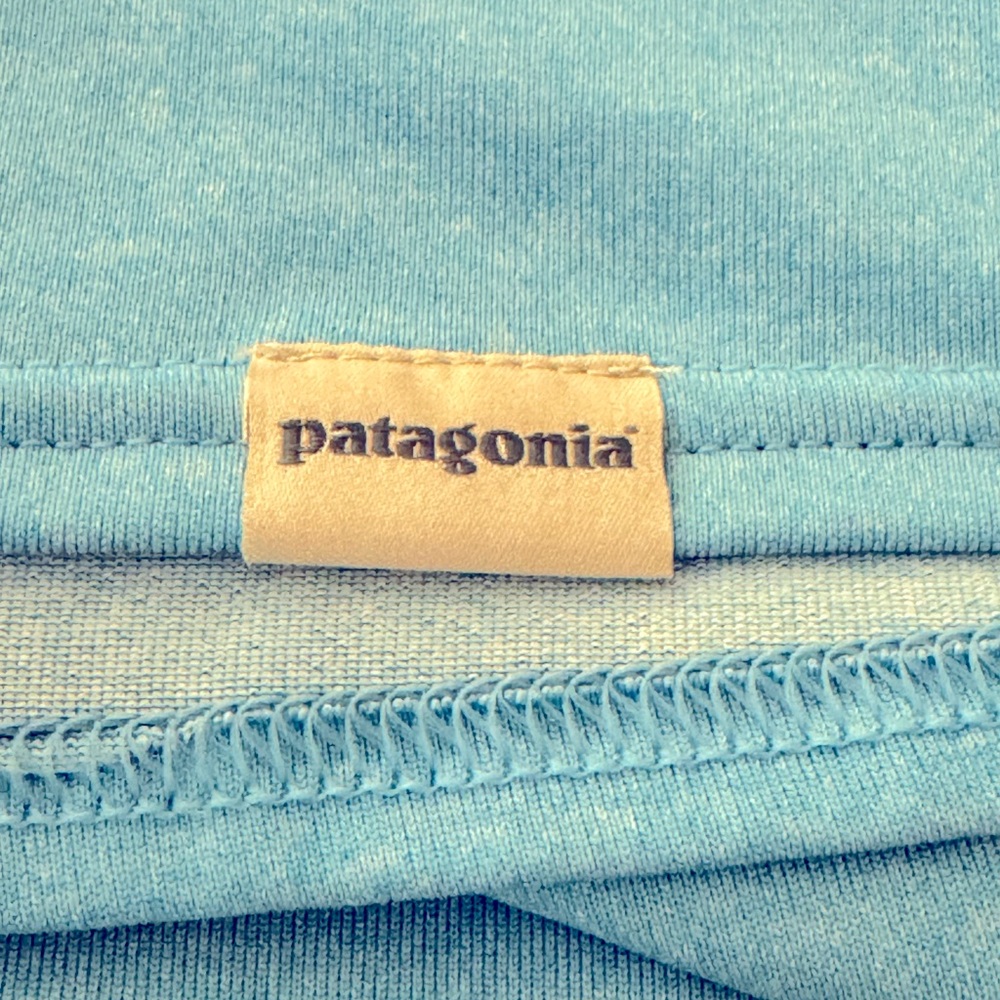 Patagonia Capilene Performance Crew Neck‎ Short Sleeve. Women's Medium. Blue. - Picture 3 of 5